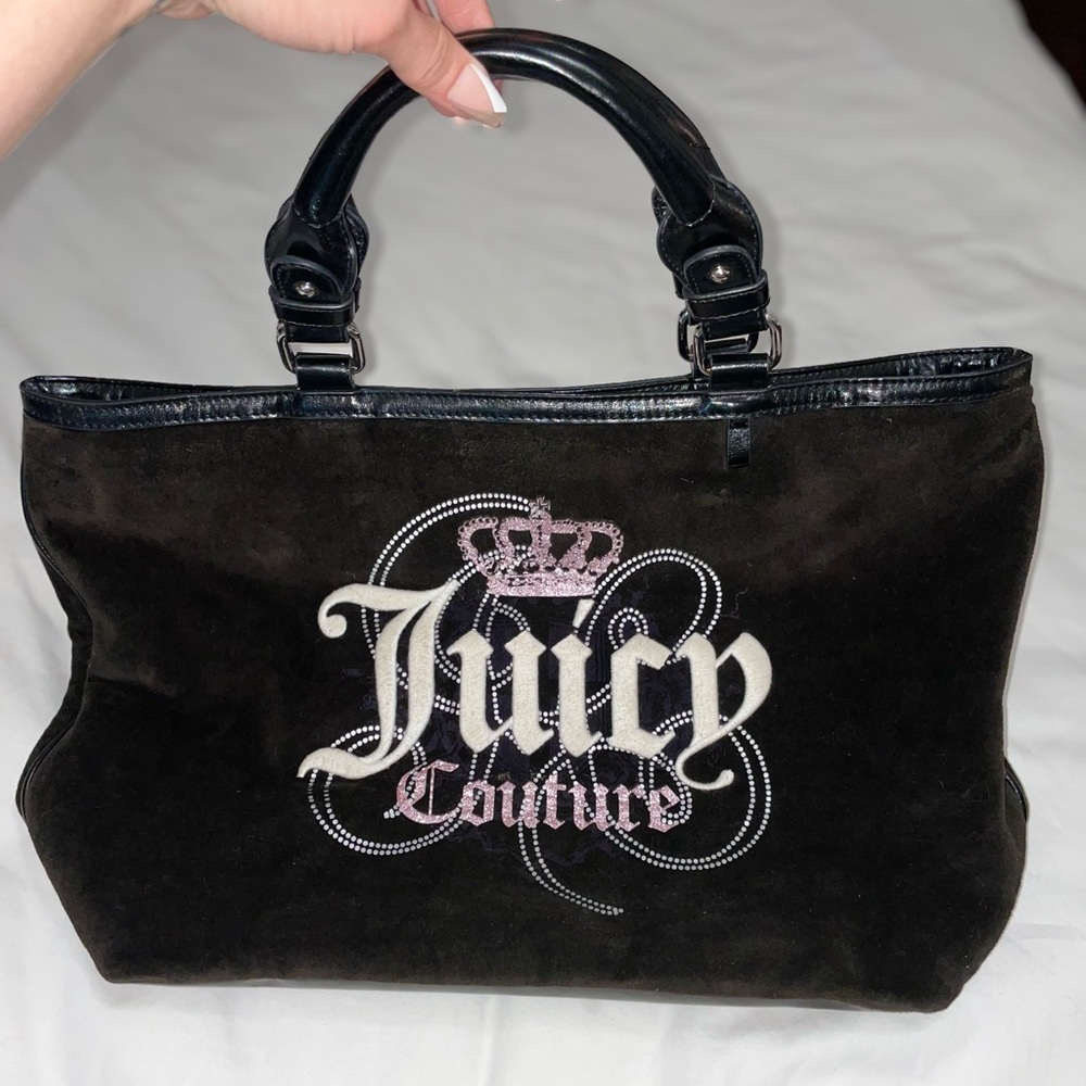 Vintage Juicy Couture Tote Bag in Black 2011